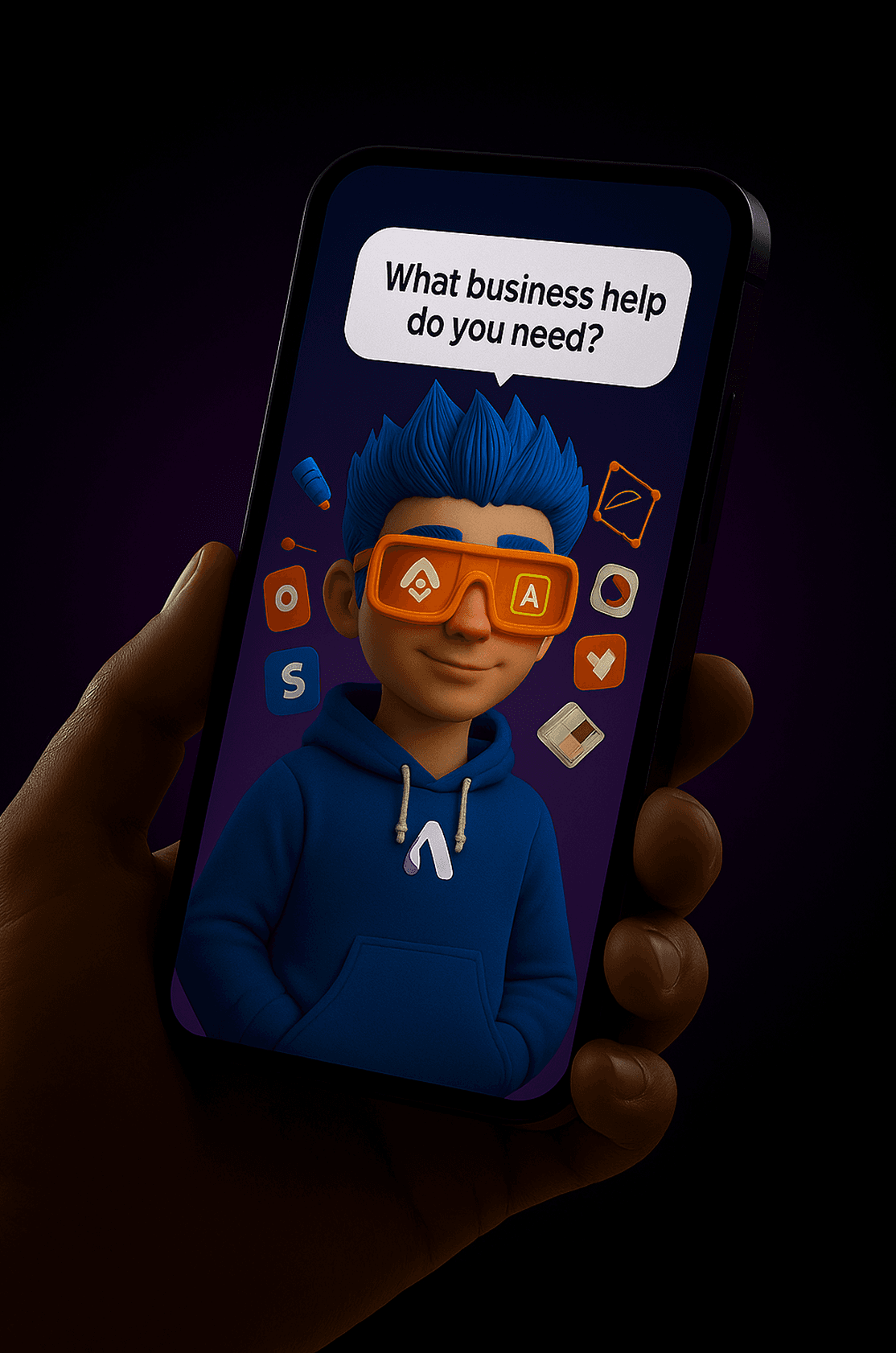 AI Solutions Mockup